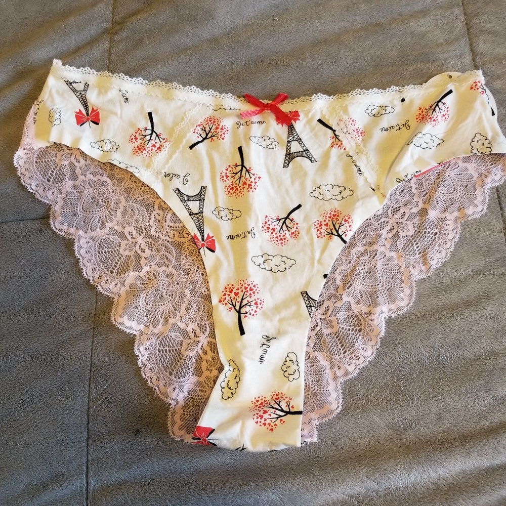 Splendies Paris print bikini panties